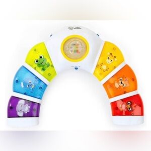 EUC Baby Einstein Glow & Discover Light Bar Tummy Time Toy trilingual EN FR ES